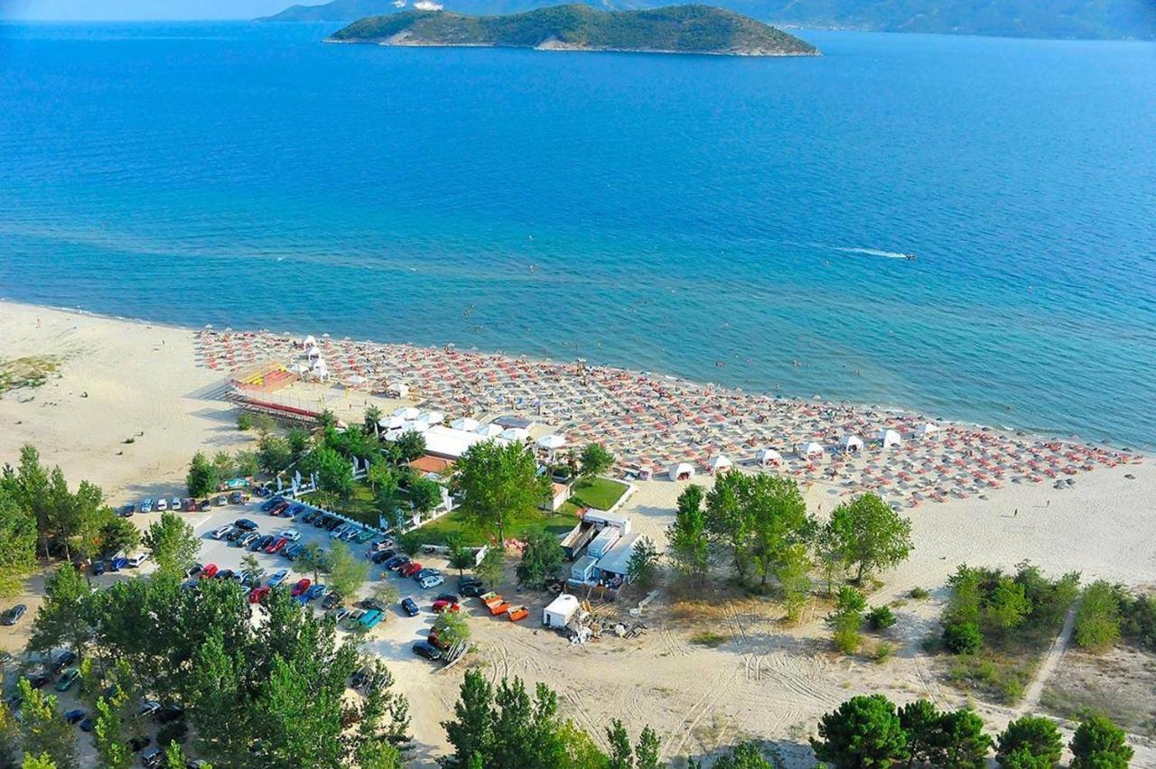 Luxury Villa Siniori Keramotí Buitenkant foto